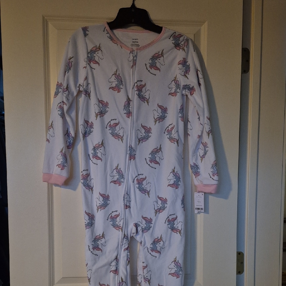 NWT Carter's Unicorn/Always Dreaming Pajama Onesie